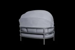 Garden FLAIR Daybed Sonneninsel DALLAS 4-tlg anthrazit /grau