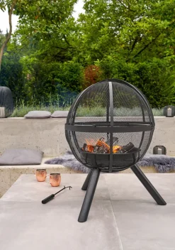 Garden FLAIR Feuerschale Kugel 3-teilig