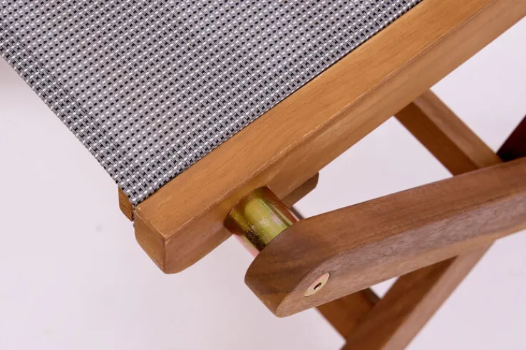 Garden FLAIR Gartenklappstuhl ROLAND grau