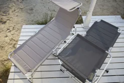 Garden FLAIR Gartenliege BEN XL Alu /anthrazit