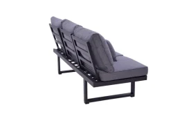 Garden FLAIR Gartensofa LINA anthrazit /grau