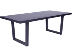 Garden FLAIR Gartentisch LENA V 200 x 100 cm anthrazit /Holzoptik anthrazit