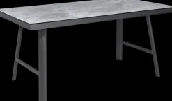 Garden FLAIR Gartentisch LUNA A 160 x 90 cm anthrazit /steingrau