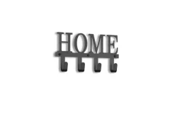 Garderobenhaken NICI 25 x 13 cm schwarz