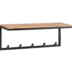 Garderobenleiste 70 x 27 cm Akazie