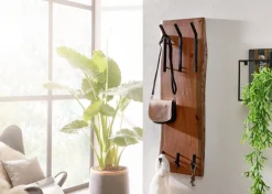 Garderobenpaneel 35 x 100 cm Akazie