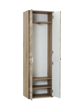 Garderobenschrank PERADO 64 x 197 cm braun - Eiche Evoke Dekor