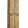 Garderobenschrank SORRENT 60 x 200 cm astige Eiche massiv, naturbelassen geölt