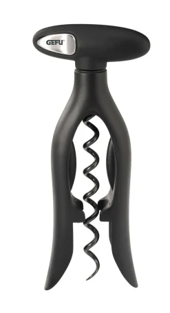 GEFU Korkenzieher MOLTOVINO schwarz/silberfarbig