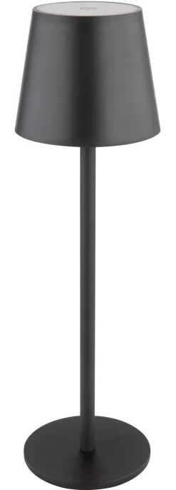 GLOBO Akku LED Tischlampe VANNIE schwarz