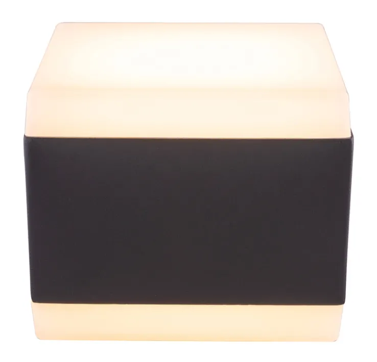 GLOBO LED Außenwandleuchte SLICE 11x9 cm anthrazit