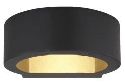 GLOBO LED Außenwandleuchte SLICE I schwarz