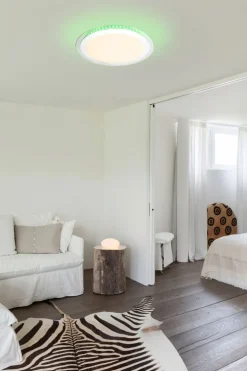 GLOBO LED Deckenlampe NICOLE II 40 cm mit Farbwechsel und Fernbedienung