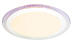 GLOBO LED Deckenlampe NICOLE II 40 cm mit Farbwechsel und Fernbedienung