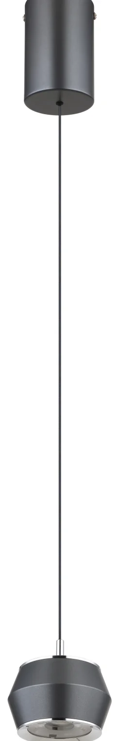 GLOBO LED Pendeleuchte MARTHY 10 cm grau