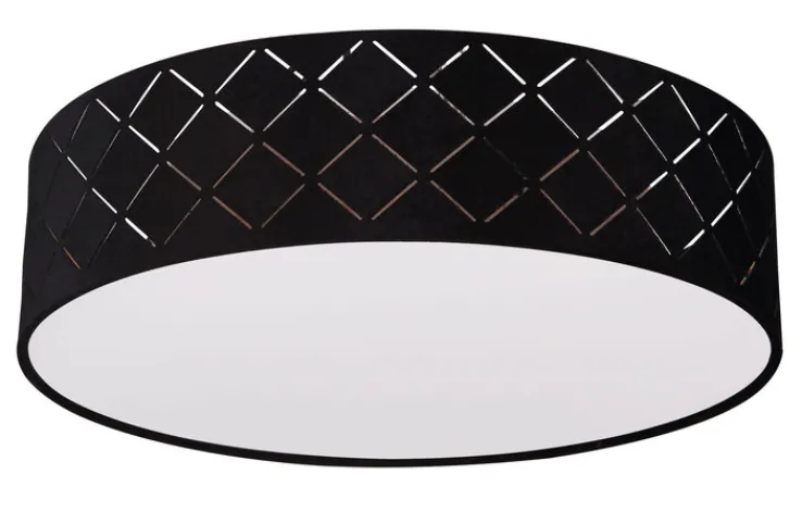 GLOBO LED Retrofit Deckenlampe VARIOS 38 cm schwarz