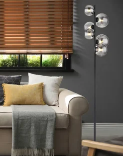 GLOBO LED Retrofit Stehlampe RIHA 155 cm