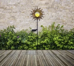 GLOBO LED Solarlampe Sonne NATALIA 81 cm