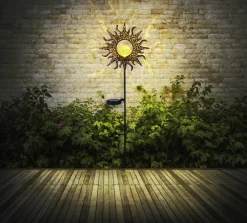 GLOBO LED Solarlampe Sonne NATALIA 81 cm