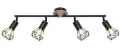 GLOBO Retrofit Deckenlampe XARA I 4 Spots