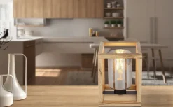 GLOBO Retrofit Tischlampe PETTEY