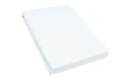 HAHN Jersey-Boxspring-Spannbettlaken 180-200 x 200-220 cm weiß