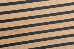 Hakenpaneel ALEXA 24,5 x 109 cm braun/schwarz