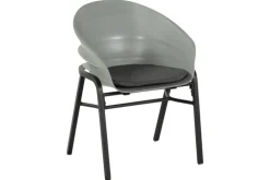 Hartman Gartenstuhl TUBB 2er Set schwarz /grau