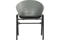 Hartman Gartenstuhl TUBB 2er Set schwarz /grau