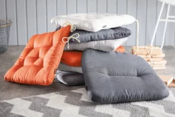 Hartman Stuhlkissen CITY MÜNSTER 40 x 40 x 7 cm grau/silber