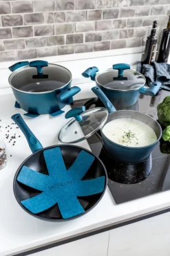 HATEX Topf Set NORA 7-teilig petrol