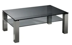 HAUKE HENDRIKS Couchtisch 100 x 100 cm schwarz