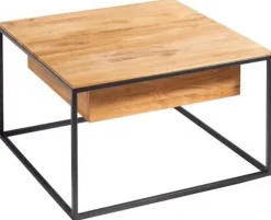 HAUKE HENDRIKS Couchtisch PATRIZIA 70 x 70 cm Eiche massiv