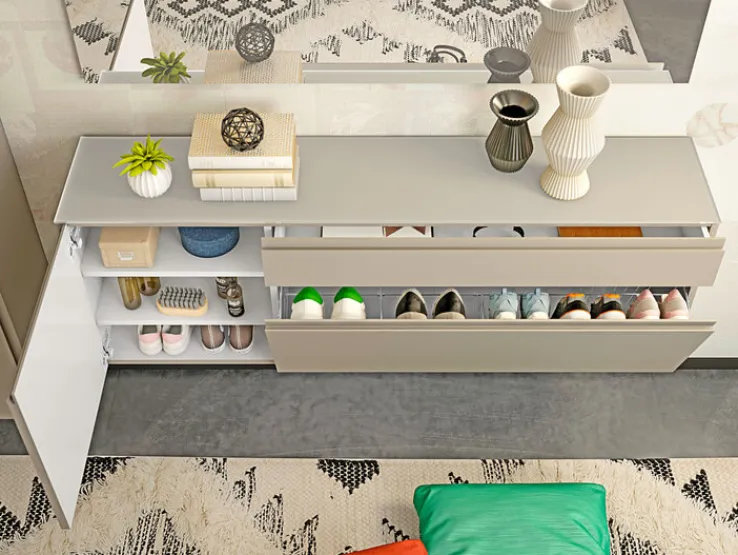 HAUKE HENDRIKS Schuhschrank GARDASEE taupe