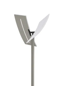 HELL LED Deckenfluter EVOLO taupe