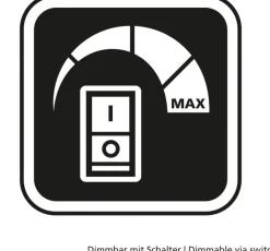 HELL LED Deckenlampe DANA 40 cm messingfarbig