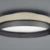 HELL LED Deckenlampe MESH sand /schwarz