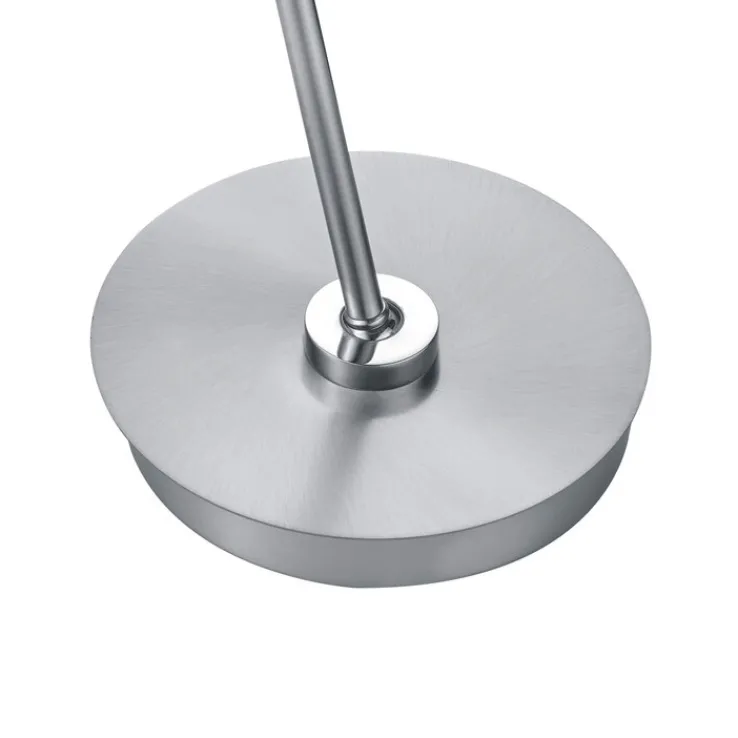 HELL LED Tischlampe TOM nickelfarbig /chromfarbig