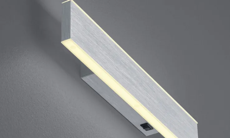 HELL LED Wandleuchte DELTA alufarbig eloxiert