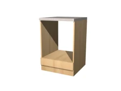 QUARTIER Herdumbauschrank NANO Braun