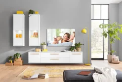 Hängeelement LINDOS 216 x 45 cm weiß