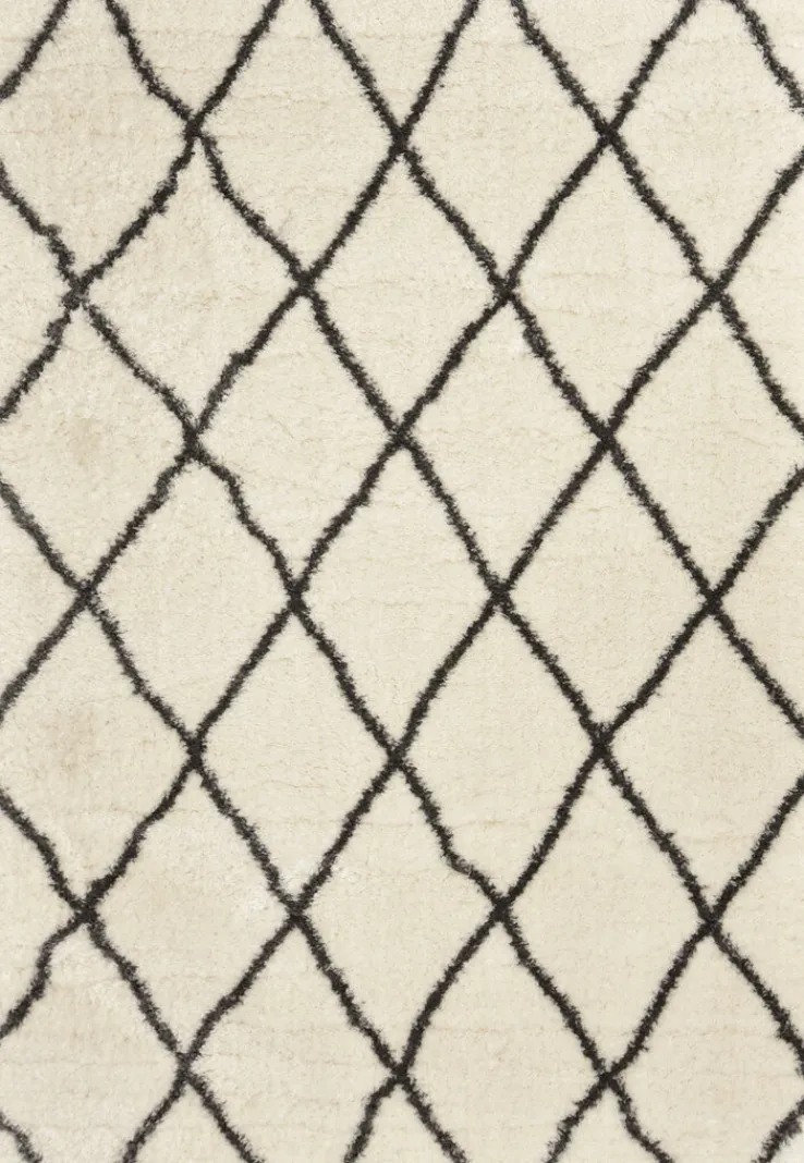 Hochflorteppich FLOKI MARROKKO 60 x 90 cm beige