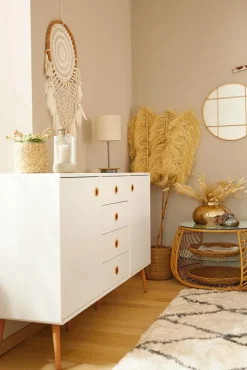 Hochflorteppich FLOKI MARROKKO 60 x 90 cm beige