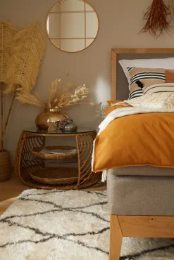 Hochflorteppich FLOKI MARROKKO 60 x 90 cm beige