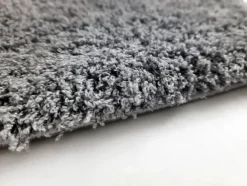 Hochflorteppich SALERNO 67 x 130 cm grau