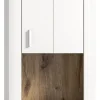 Hochschrank LAREDO 45 x 172 cm Weiß/ Eiche