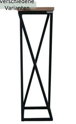 holz4home Blumenständer 21 x 70 cm Eiche geölt