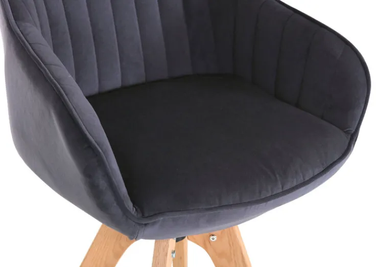 INTERhome Barhocker CHILL grau/ braun