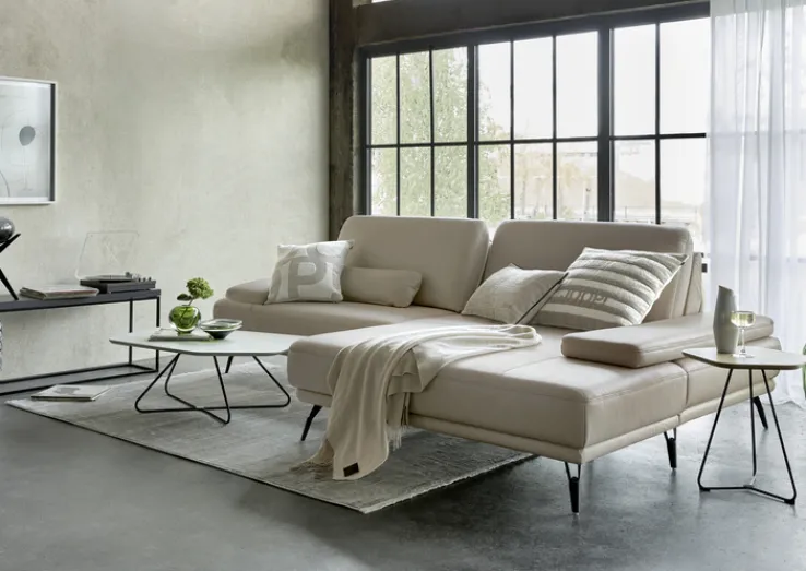 JOOP! Ecksofa STUDIO pearl