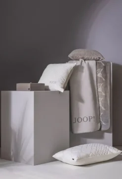 JOOP! Kissenhülle TOUCH 40 x 40 cm creme/braun